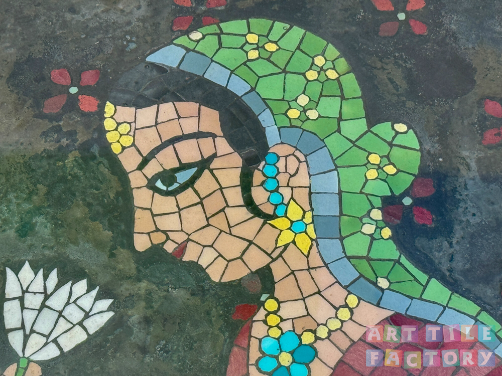 板谷梅樹モザイク